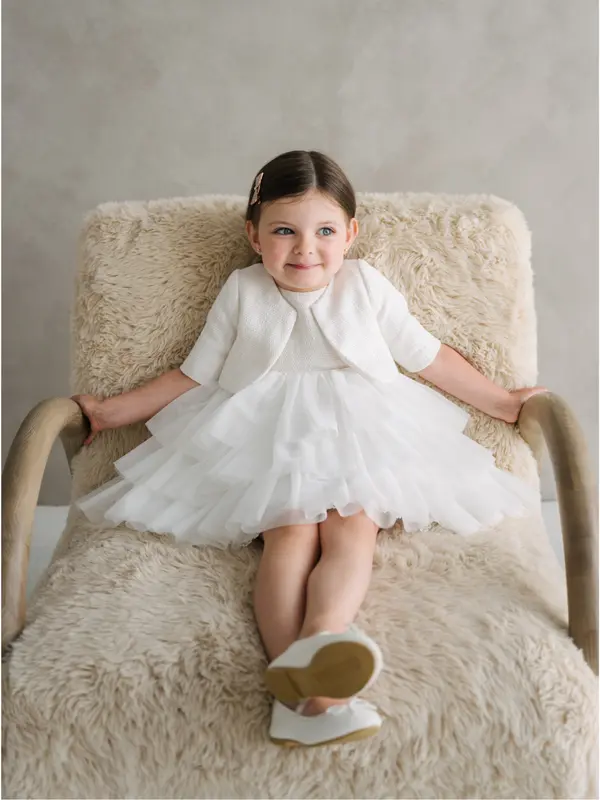 2-piece beige & off-white dress jacket set — Teter Warm M10 Australia